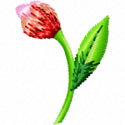 Flowers And Tree Embroidery Design 9 Flowers And Tree Embroidery Design 9
